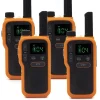 Lot de 4 Talkie-walkie 16 canaux autonomie 18h orange et noir* Clearance