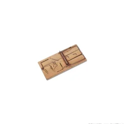 Lot de 10 Tapettes à souris en bois 4,8 X 9,7 cm* Outlet
