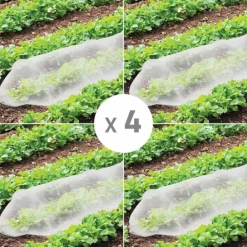 Lot de 4 Tunnels de croissance 3m pour potager* Best