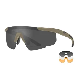 Lunette de protection pour tireur balistique 3 écrans kaki* Online