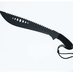 Machette Jungle lame acier inox 420 noire 36cm + étui nylon* Online