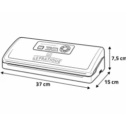Machine sous vide Essentielle - Appareil de mise sous vide*Le Pratique Clearance