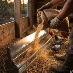 Mangeoire à rouleau pour pigeon 1m* Best