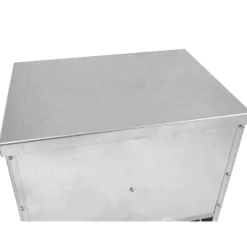 Mangeoire à trémie anti-nuisible tôle galvanisée 14 kg*River Systems New