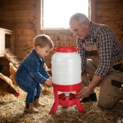 Mangeoire anti-gaspillage sur pieds 30 kg – Grande capacité*GAUN Best