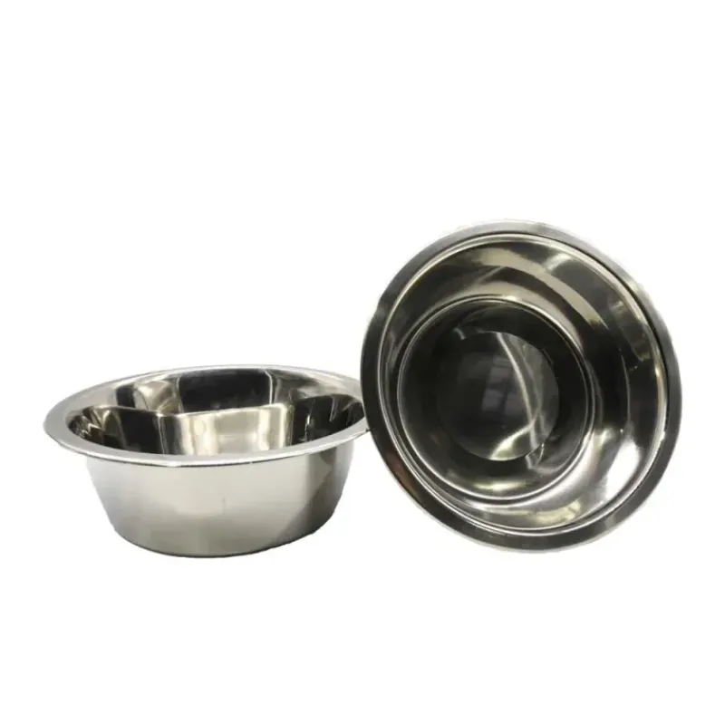 Mangeoire chien sur pied réglable + 2 gamelles Ø de 19 cm*