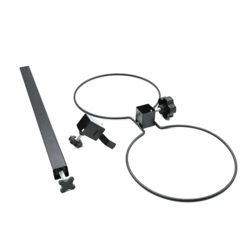 Mangeoire chien sur pied réglable + 2 gamelles Ø de 19 cm*