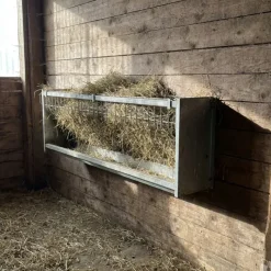 Mangeoire Ratelier mural ovins caprins 207 x 32 x 60 cm* Outlet