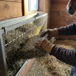 Mangeoire Ratelier mural ovins caprins 207 x 32 x 60 cm* Outlet