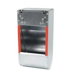 Mangeoire trémie acier galva 1 compartiment à l'unité 25x12x11 cm* Clearance