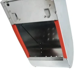 Mangeoire trémie acier galva 1 compartiment à l'unité 25x12x11 cm* Clearance