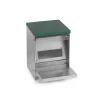 Mangeoire Trémie Anti-Nuisible Rooster 5kg - Acier Galvanisé pour Volailles*GAUN Online