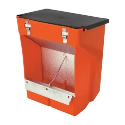 Mangeoire trémie plastique 2 compartiments 2kg - Lapins -*Novital Discount