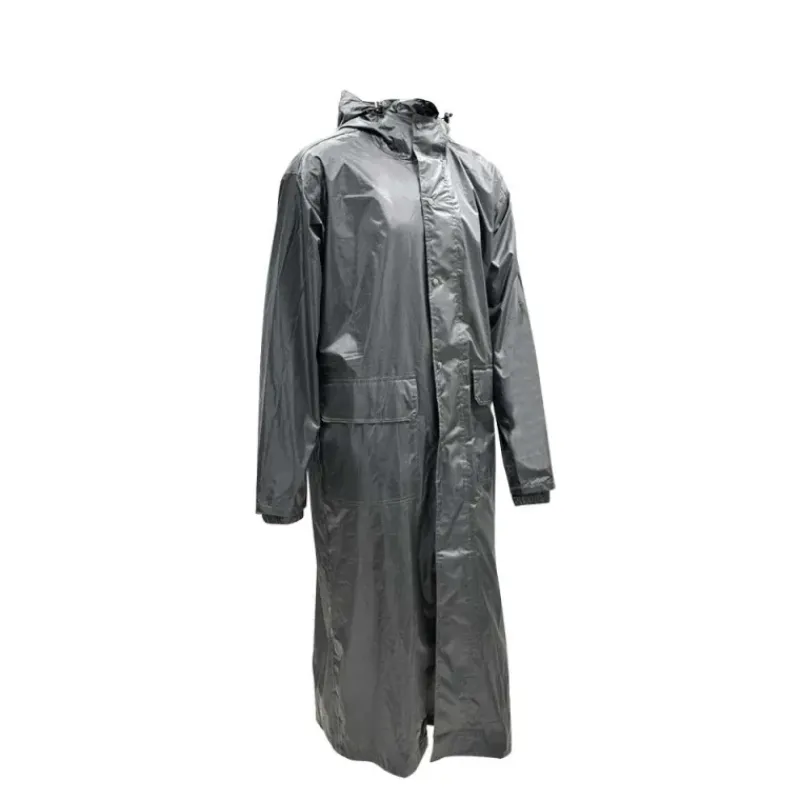 Manteau à capuche coupe vent imperméable polyester kaki S à 3XL*LMA