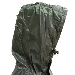 Manteau à capuche coupe vent imperméable polyester kaki S à 3XL*LMA