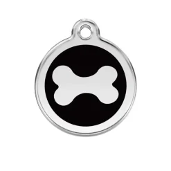 Médaille gravable pour chien - Ø 3 cm - Acier Inoxydable*RedDingo Clearance