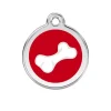 Médaille gravable pour chien - Ø 3cm - Acier inoxydable*RedDingo Sale