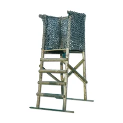 Mirador de battue Sologne en bois, hauteur plancher 1,40m à l'unité* Discount