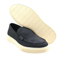 Mocassins bleus textile semelle PU mesh du 40 au 46* Best