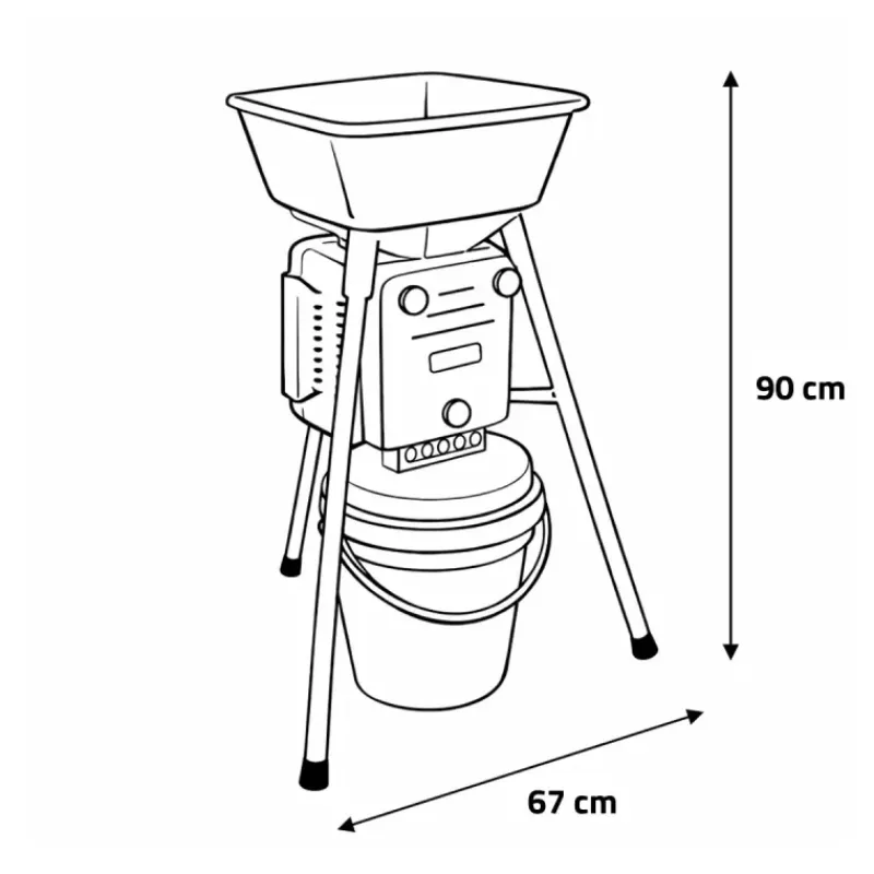 Moulin électrique Davide 4V*Novital