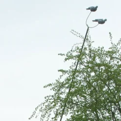 Mât à pigeons en aluminium résistant et ultra léger, noir 6 m* Best