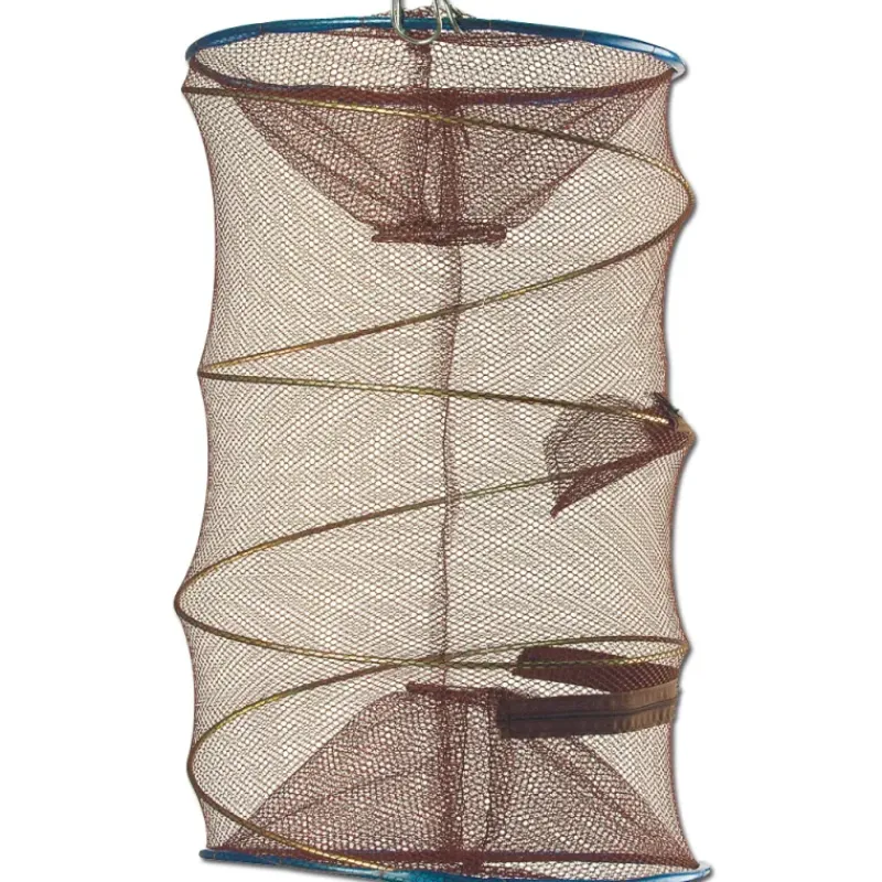Nasse à poissons ronde pliable maille 0,9 cm Diam. 30 cm lot de 3* Online