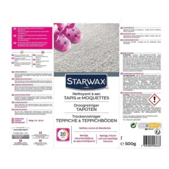 Nettoyant à sec pour tapis et moquettes 500g*Starwax Online