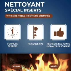 Nettoyant Express Insert Poêle et Cheminée - 500ml*Starwax Clearance