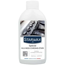 Nettoyant spécial alu inox chrome étain 500ml*Starwax Outlet