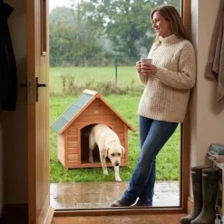 Niche chalet bois taille M* Online