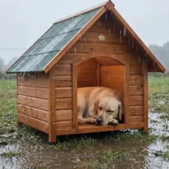 Niche chalet bois taille M* Online