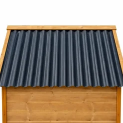 Niche en bois chalet pour chien - Taille XL - Toit PVC* Hot