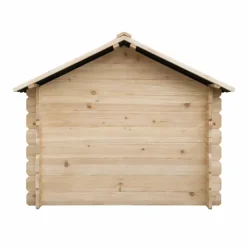 Niche en bois d'épicéa chalet madrier - Taille M - Toit PVC* New