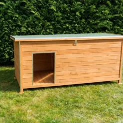 Niche isolée pour chien en bois – Extérieur été/hiver – 160 x 75 x 75 cm* Hot