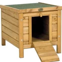 Nichoir abri poulailler Bois forme cube 42 x 51,5 x H 43 cm* Sale