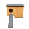 Nichoir chicane en bois pour canards d'ornement - 45x27x33cm* Outlet