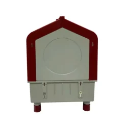 Nid de ponte en plastique - Gris et bordeaux - 37x44x33 cm*Novital Clearance