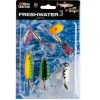 Pack 4 leurres Abu Garcia N°3 eau douce carnassiers rivière lac* Discount