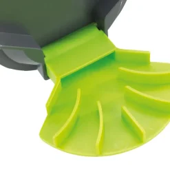 Épandeur à main sortie éventail 2000 ml couvercle et poignée pratique*