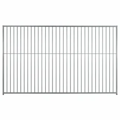 Panneau de chenil à barreaux 1,5m avec porte - Hauteur 184cm* New