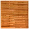 Panneau de clôture en bois occultant 180x180x2,5cm - Pin traité* Clearance
