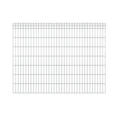 Panneau grillagé rigide 200 x 153 cm - Maille 55x200 mm - Fil galvanisé époxy* Sale