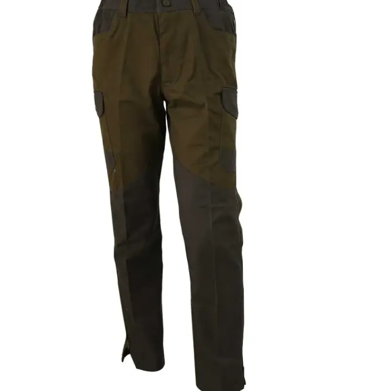 Pantalon de chasse anti-ronces kaki T38 à 60*Percussion