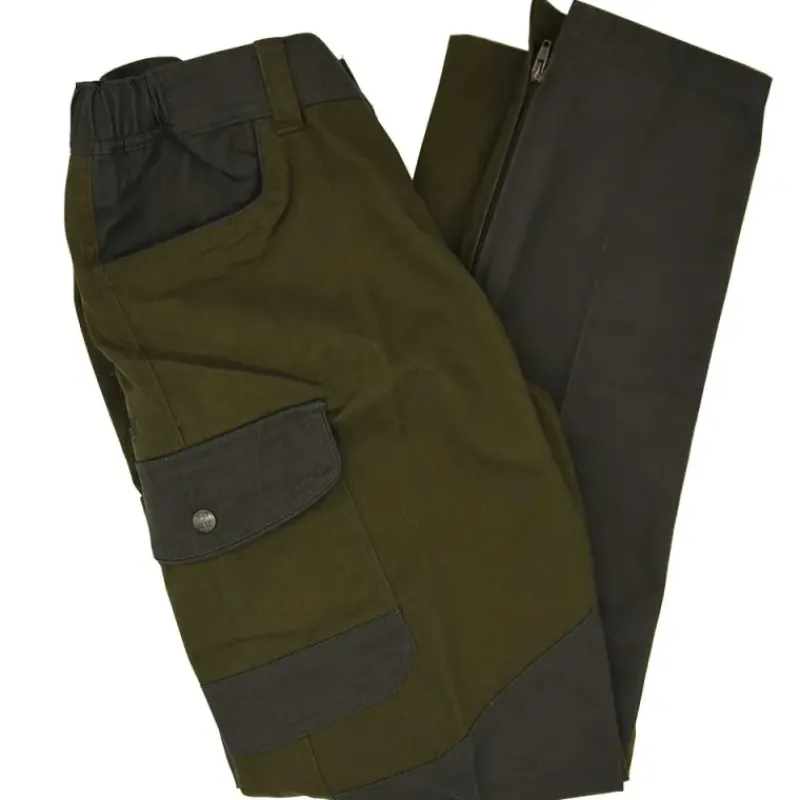 Pantalon de chasse anti-ronces kaki T38 à 60*Percussion