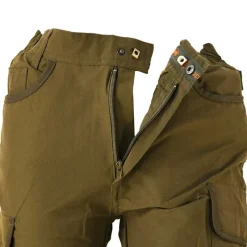 Pantalon de chasse Hyperstretch Savane 7 poches kaki T38 à 60*Percussion Online