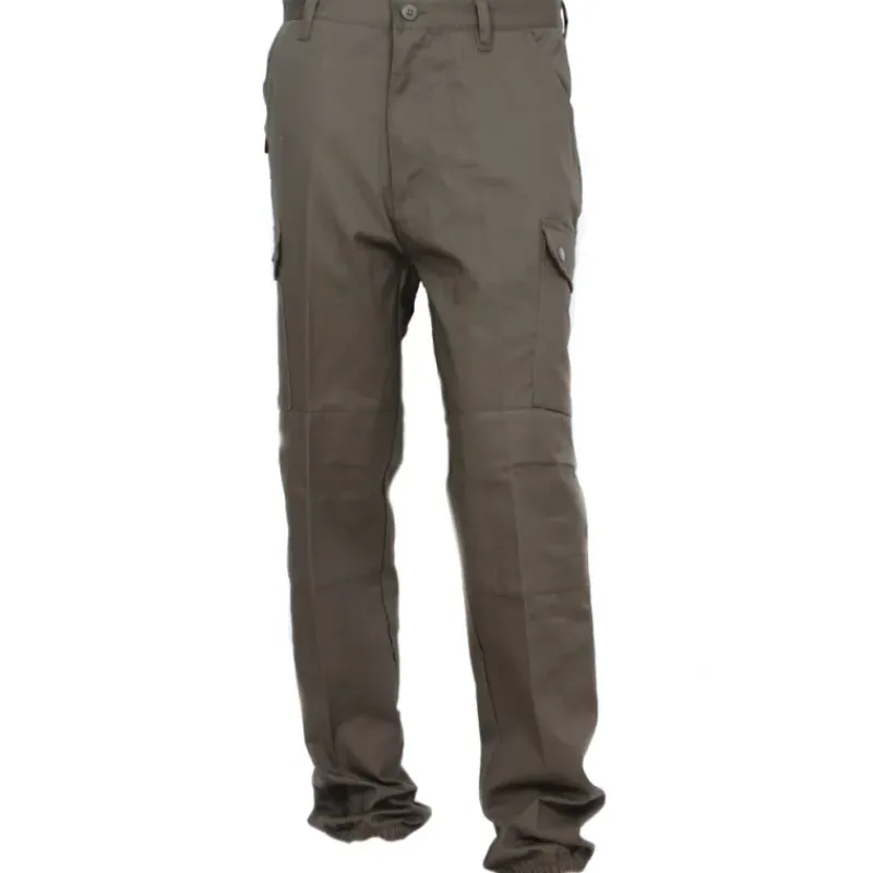 Pantalon de chasse treillis kaki* Sale