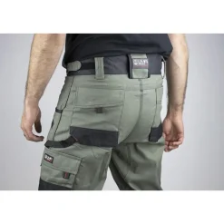 Pantalon de Travail Pro Kaki Ultra Résistant de 38 à 50*LMA Sale