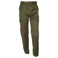 Pantalon Homme polycoton Basic kaki taille 36 à 60* New