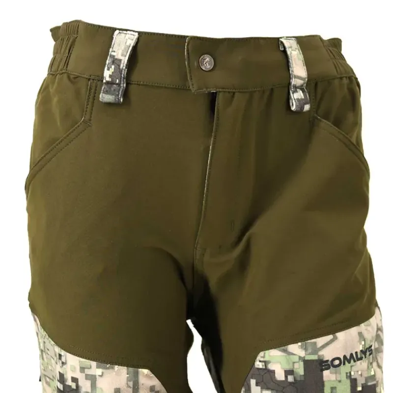 Pantalon stretch digital vert 38 à 54*Somlys Hot