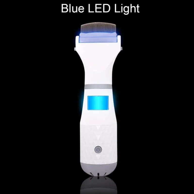 Peigne électrique anti-poux autonomie 4-6h LED 3 niveaux silencieux* Discount